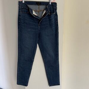 Ann Taylor Dark Indigo Skinny Jeans